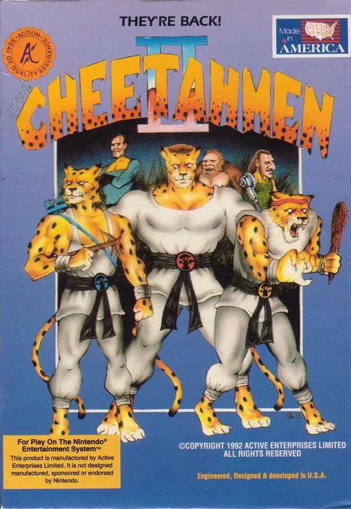 Cheetahmen II (USA) (Unl)